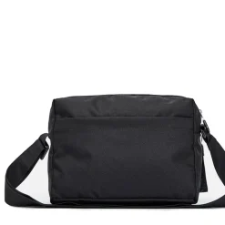Borsa Donna a Tracolla MANDARINA DUCK in Tessuto colore Nero Linea MD20 Chiusa con Zip