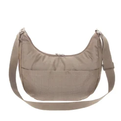 Borsa Donna a Tracolla Mandarina Duck in Tessuto colore Taupe Linea MD20 - P10QMT27