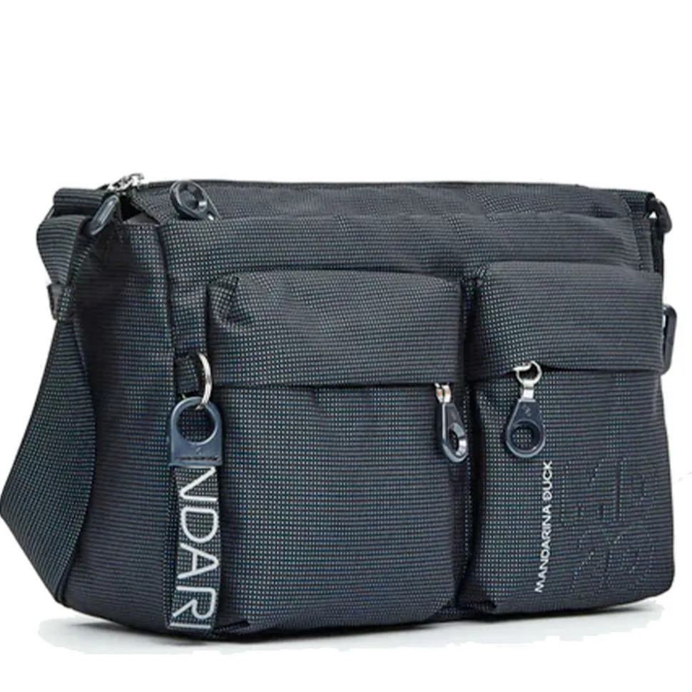 Borsa Donna a Tracolla MANDARINA DUCK in Tessuto Linea MD20 Colore Scarab - P10QMTX5