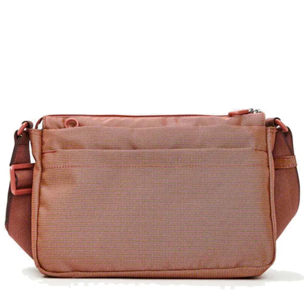 Borsa Donna a Tracolla MANDARINA DUCK in Tessuto Linea MD20 Colore Pecan Nut - P10QMTX5