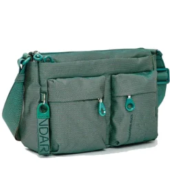 Borsa Donna a Tracolla MANDARINA DUCK in Tessuto Linea MD20 Colore Emerald - P10QMTX5
