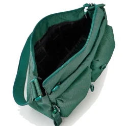 Borsa Donna a Tracolla MANDARINA DUCK in Tessuto Linea MD20 Colore Emerald - P10QMTX5