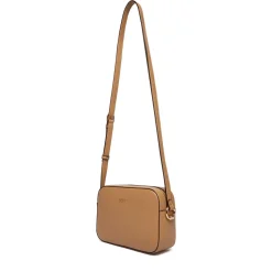 Borsa Donna a Tracolla Media LIU JO Better effetto Bottalato color Cammello