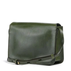Borsa Donna a Tracolla Media THE BRIDGE linea Lucrezia in Pelle Verde Maggiorana