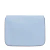Borsa Donna a Tracolla Media THE BRIDGE linea Lucrezia in Pelle Azzurro Acqua