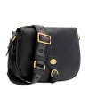 Borsa Donna a Tracolla Media THE BRIDGE linea Isadora in Pelle Nera