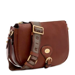 Borsa Donna a Tracolla Media THE BRIDGE linea Isadora in Pelle Marrone