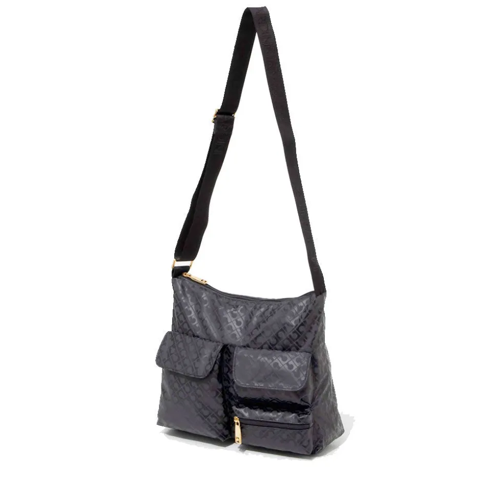 Borsa Donna a Tracolla Multitasche GHERARDINI in Tessuto Softy Colore Excalibur