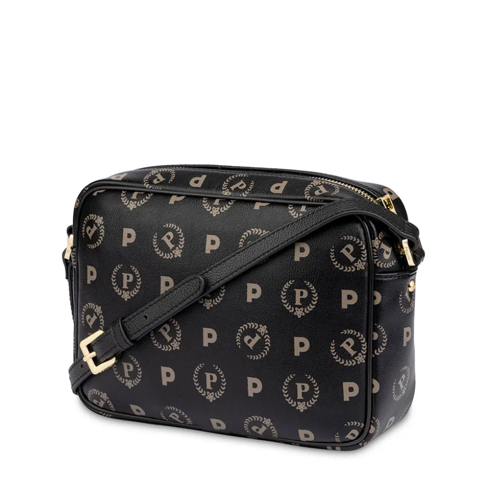 Borsa Donna a Tracolla POLLINI linea Heritage Heritage Re-Edition Nero