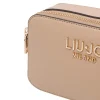 Borsa Donna a Tracolla Small LIU JO Better stampa Bottalata Dark Cipria