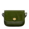 Borsa Donna a Tracolla Small THE BRIDGE linea Story in Pelle Verde Maggiorana