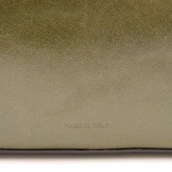 Borsa Donna a Tracolla THE BRIDGE linea Cecilia in Pelle Verde Timo