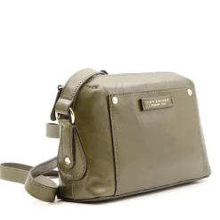 Borsa Donna a Tracolla THE BRIDGE linea Cecilia in Pelle Verde Timo