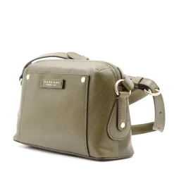 Borsa Donna a Tracolla THE BRIDGE linea Cecilia in Pelle Verde Timo