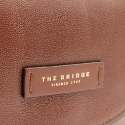 Borsa Donna a Tracolla THE BRIDGE linea Domitilla in Pelle Marrone