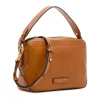 Borsa Donna a Tracolla THE BRIDGE linea Larissa in Pelle color Cognac