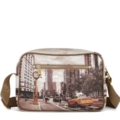 Borsa Donna a Tracolla Y NOT YES-440 stampa Golden Time