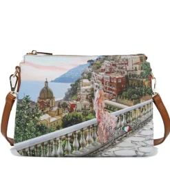 Borsa Donna a Tracolla Y NOT YES-630 Stampa Dreaming Coast