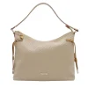 Borsa Donna Hobo 1A Classe Alviero Martini linea Golden Dune effetto Intrecciato Sabbia LE41