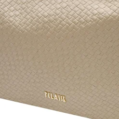 Borsa Donna Hobo 1A Classe Alviero Martini linea Golden Dune effetto Intrecciato Sabbia LE41
