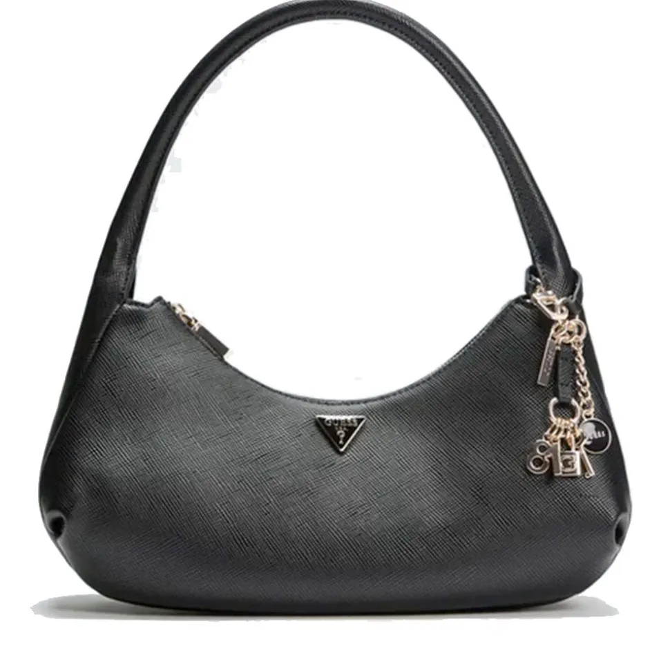 Borsa Donna Hobo a Spalla GUESS Linea Gilda Colore Nero
