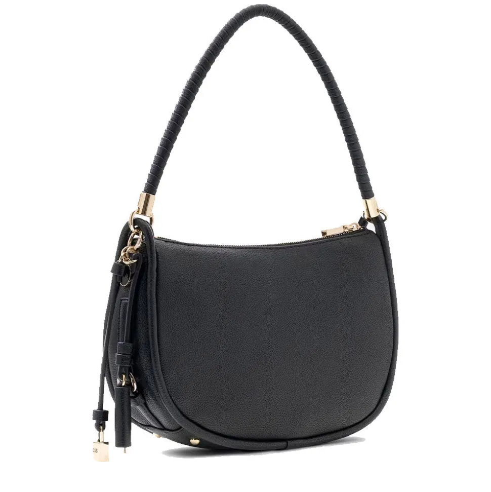 Borsa Donna Hobo a Spalla GUESS Linea Danya Colore Nero