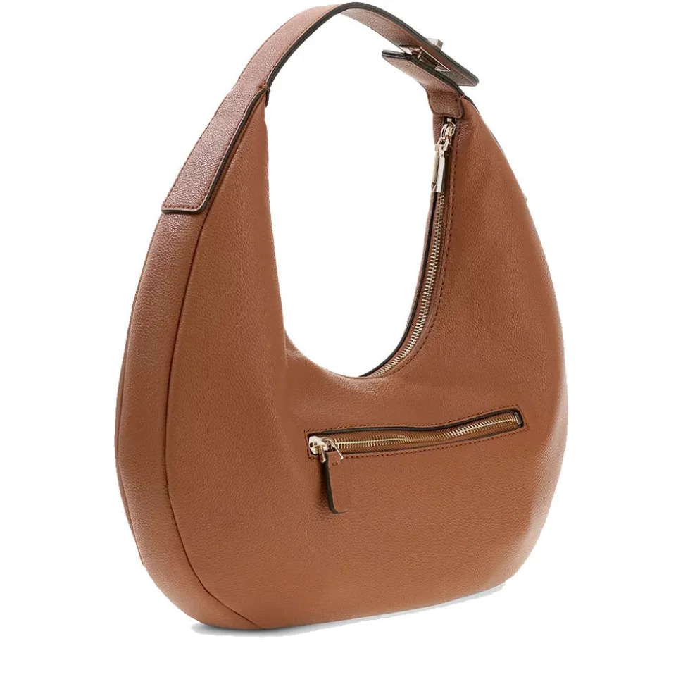 Borsa Donna Hobo a Spalla GUESS Linea Evie colore Cognac