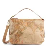 Borsa Donna Hobo con Tracolla 1A Classe Alviero Martini linea Geo Soft colore Geo Classic S014