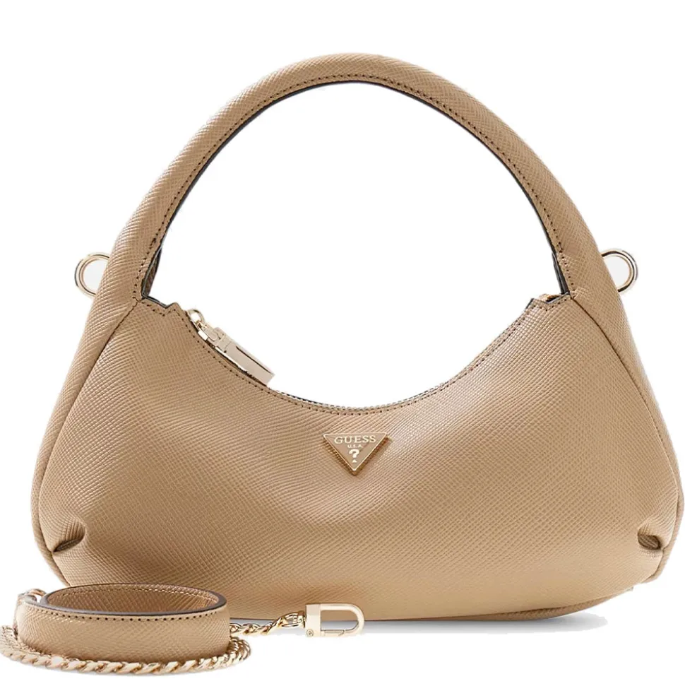 Borsa Donna Hobo Mini a Mano GUESS Linea Gilda Colore Beige