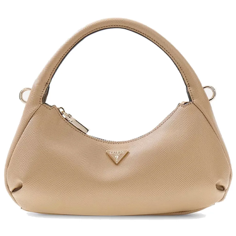 Borsa Donna Hobo Mini a Mano GUESS Linea Gilda Colore Beige