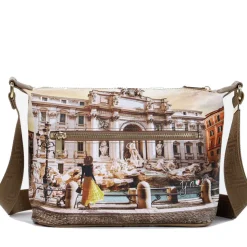 Borsa Donna Hobo Y NOT a Tracolla YES-592 Lost in Rome
