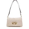 Borsa Donna Media a Spalla LIU JO Better linea La Puffy Intrecciata Beige