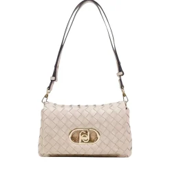 Borsa Donna Media a Spalla LIU JO Better linea La Puffy Intrecciata Beige