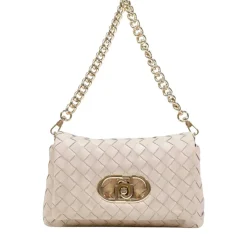 Borsa Donna Media a Spalla LIU JO Better linea La Puffy Intrecciata Beige