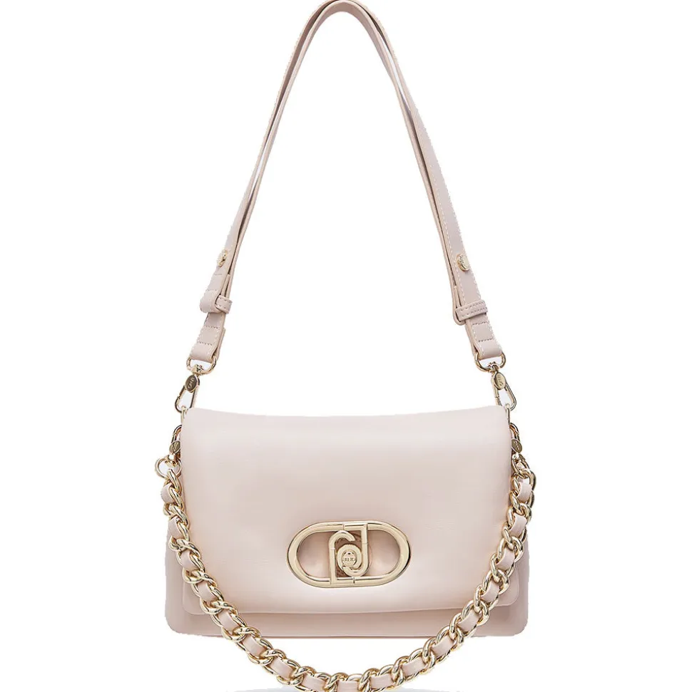 Borsa Donna Media a Spalla LIU JO Better linea La Puffy Rosy Beige