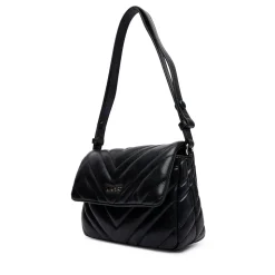 Borsa Donna Media a Spalla LIU JO Matelassè Nera