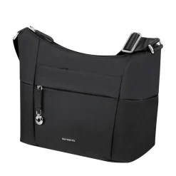 Borsa Donna Mezzaluna a Tracolla Small SAMSONITE linea Move 5.0 in Nylon Nero