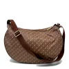 Borsa Donna Mezzaluna GHERARDINI in Tessuto Softy colore Chestnut
