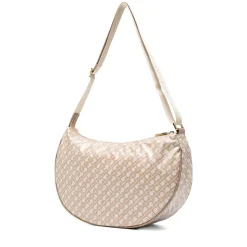 Borsa Donna Mezzaluna GHERARDINI in Tessuto Softy colore Creta