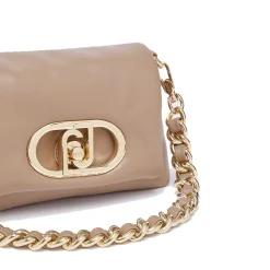 Borsa Donna Mini a Spalla LIU JO Better linea La Puffy color Mocha