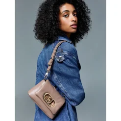 Borsa Donna Mini a Spalla LIU JO Better linea La Puffy color Fango