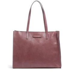 Borsa Donna Shopper THE BRIDGE Linea Mirra in Pelle Viola Orchidea