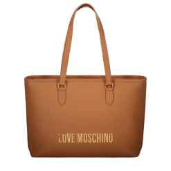 Borsa Donna Shopping LOVE MOSCHINO linea Bold Bag color Cuoio