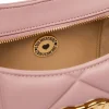Borsa Donna Sottospalla LOVE MOSCHINO linea Embossed Rosa