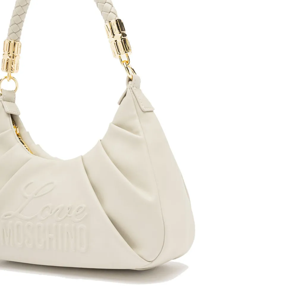 Borsa Donna Sottospalla LOVE MOSCHINO in Ecopelle Ghiaccio