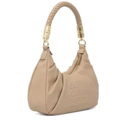 Borsa Donna Sottospalla LOVE MOSCHINO in Ecopelle Taupe