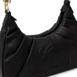 Borsa Donna Sottospalla LOVE MOSCHINO in Ecopelle Nera