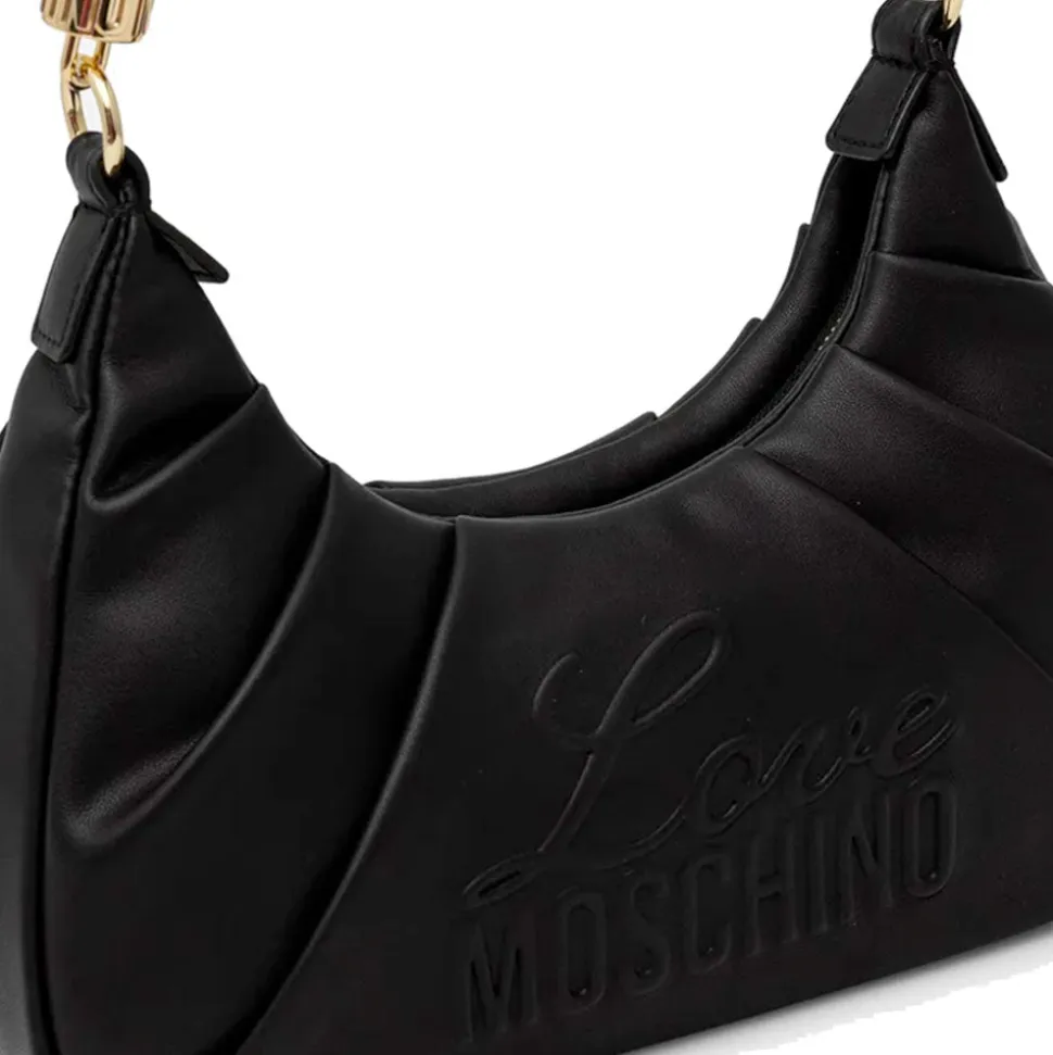 Borsa Donna Sottospalla LOVE MOSCHINO in Ecopelle Nera