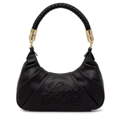 Borsa Donna Sottospalla LOVE MOSCHINO in Ecopelle Nera