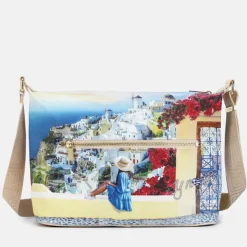 Borsa Donna Y NOT Hobo Easy Large a Tracolla YES-607 Greek Summer